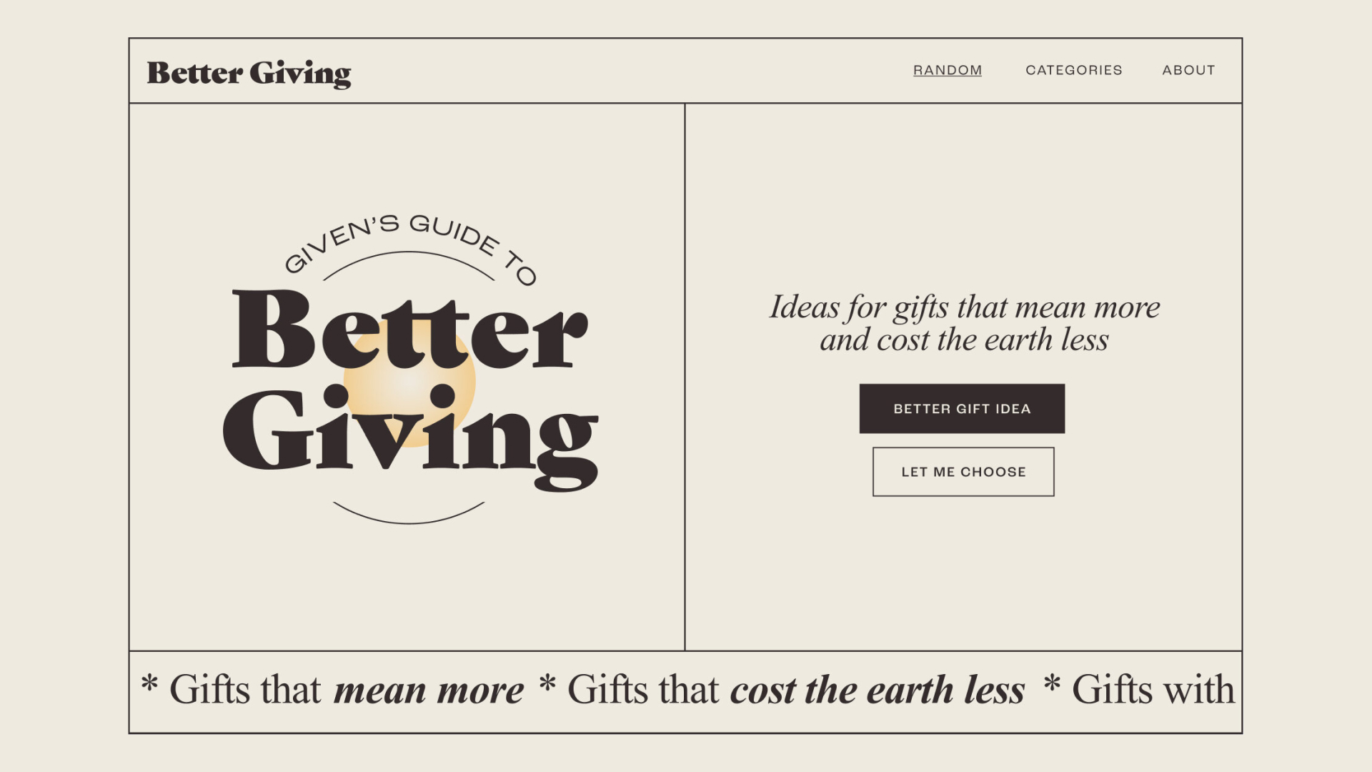 Guide to Better Giving