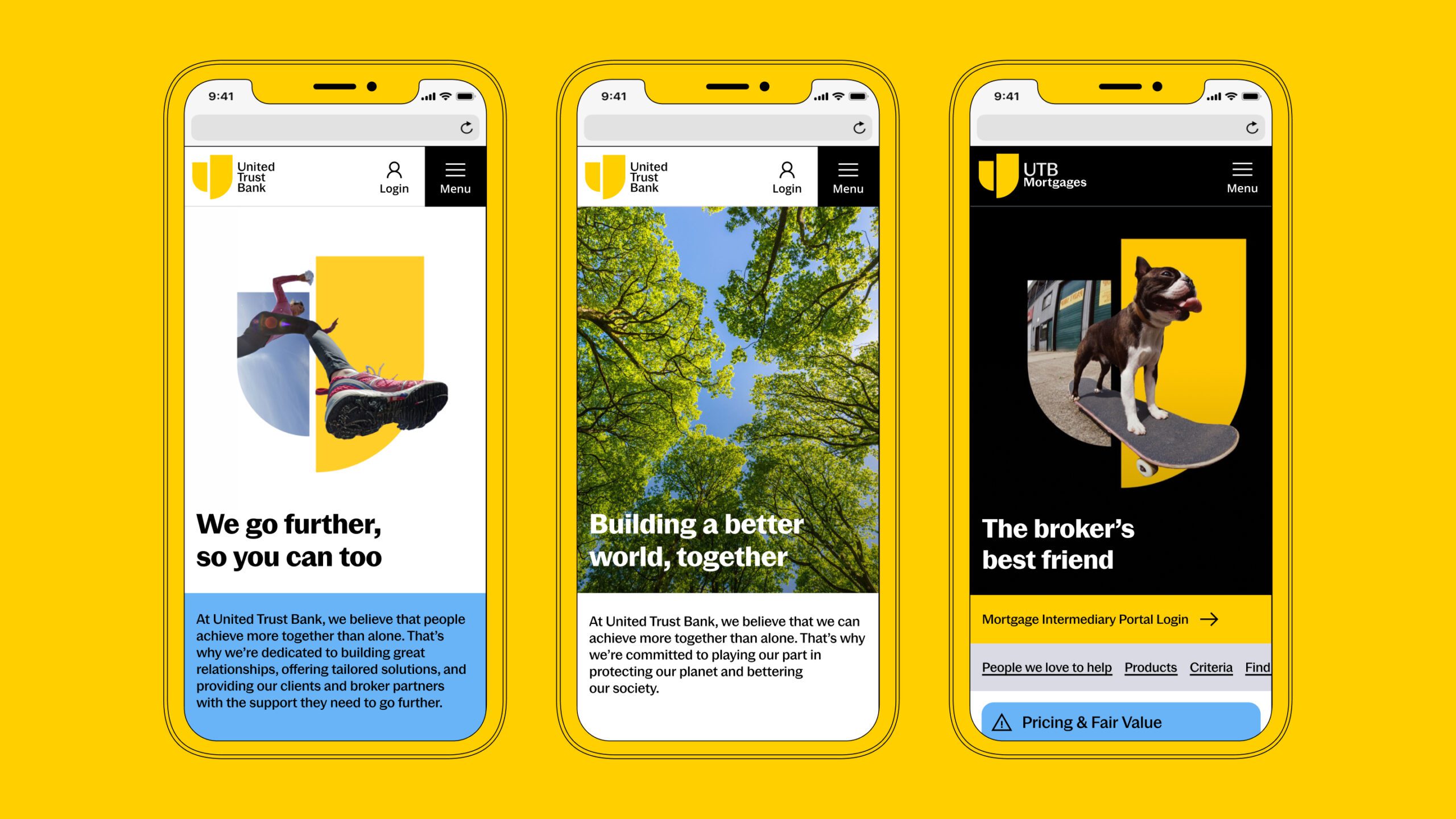 United Trust Bank – Website